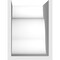 Ekena Millwork Standard Carmel Architectural Grade PVC Rafter Tail, 6"W x 8"H X 12"L RFTP06X08X12CAR - alternate 3